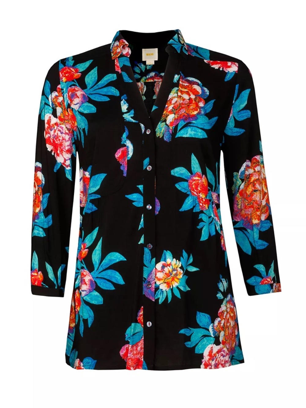 Anthropologie Maeve Woodland Walk Button-down